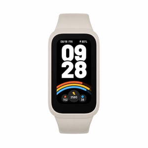 Inteligentný náramok Xiaomi Smart Band 9 Active, 1,47" TFT displej, 18-dňová výdrž batérie, 5ATM - biely — bez nabíjacieho kábla (stav: pozri 2. obrázok)