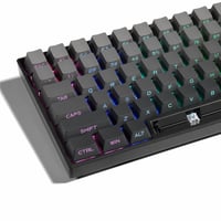 Set taste de tastatură SDYZ PBT, 136 de taste, gri gradient, profil OEM, double-shot — bară de spațiu lipsă (stare: vezi a 2-a imagine) 1