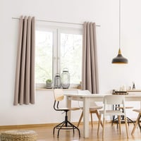 Blumtal Sötétítő Függöny Szett - Hőszigetelő, Fényáteresztést Gátló, Taupe, 265x140 cm, 2 db 3