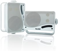 Herdio 3,5" Bluetooth Kültéri Hangszórópár, 200W, 3-Utas, Vízálló, Falra Szerelhető, Hajóra, Teraszra, Kertbe - Fehér 9