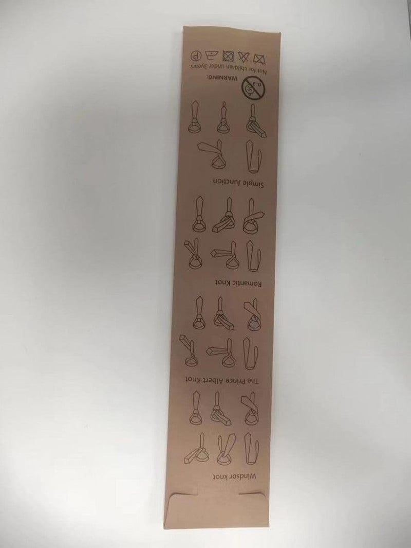 Elegáns Sárga-Kék Selyem Nyakkendő, Extra Hosszú 150 cm