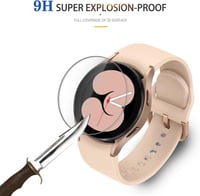 Samsung Galaxy Watch 4 40mm-es HD edzett üvegfólia, 4db-os csomag 4