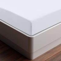 Utopia Bedding Gumis Lepedő 120x190 cm Fehér Mikroszálas Mély Zseb - Small Double / 4ft, White 4