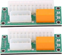 Dual PSU adapter bányászgéphez - ATX 24 Pin és Molex 4 Pin csatlakozó 1