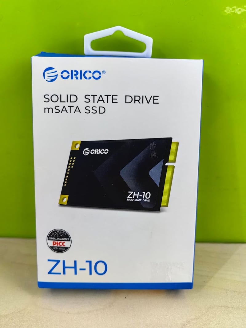 ORICO 128GB mSATA SSD belső merevlemez laptopokhoz, 5 Gbps sebességű
