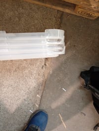Set 4 cutii de depozitare ermetice Iris Ohyama AT-L, 50L, negre, cu capac cu clips — mânere rupte, capace deteriorate (stare: vezi a 2-a imagine) 3