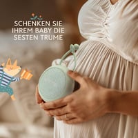 Sweety Fox Fehérzaj Készülék Babáknak - Zöld Altatógép 15 Hangmintával, USB Tölthető Éjszakai Fénnyel, Altató Dallamokkal, Alvássegítő 5