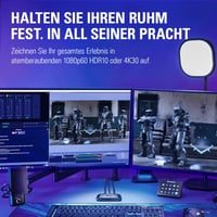 Elgato HD60 X Videó Rögzítő - 1080p60 HDR10/4K30 Streaming Alacsony Késleltetéssel PS5, Xbox Series, PC és Mac Eszközökhöz, OBS Kompatibilis 5