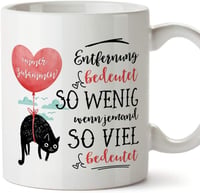 Macskás Szerelem Német Bögre 350 ml - MUGFFINS Különleges Dizájn 1