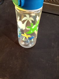 SIGG Miracle Dinosaurier gyerek kulacs szívószállal, Tritan, BPA-mentes, kék, 0,45 l - Használt állapot (állapot: lásd a 2. képet) 4