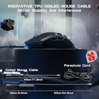 ATTACK SHARK R3PRO 46g Szuperkönyű Magnézium Gamer Egér, 8000Hz Vezeték Nélküli, 26000 DPI, PixArt PAW3395 Szenzor, Bluetooth/2.4G/Vezetékes 8