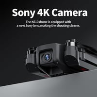 karuisrc K610 GPS Drón 4K Dupla Kamerával, SD Kártya, 5G WiFi, Követés Funkcióval - Összecsukható, Könnyű Kezdő Drón Felnőtteknek 2