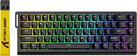 ATTACK SHARK X68 HE Vezetékes RGB Gamer Billentyűzet, 8000Hz Gyors Kapcsolás, 0.01mm Pontosság, Mágneses Kapcsolók, Állítható Aktiválás, PC/ 1