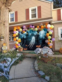 Halloween Fotóháttér Dekorációhoz - Extra Nagy, 210x150 cm 3