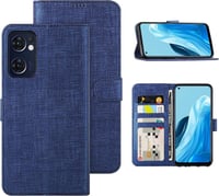 Oppo Find X5 Lite 5G bőr pénztárcatok kártyatartóval és állvánnyal 1