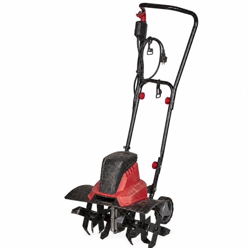 Motocultor electric Einhell GC-RT 1545 M, 1500 W, lățime de lucru 45 cm — carcasă și piese zgâriate, uzate (stare: vezi a 2-a imagine)