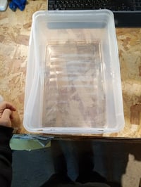 Sada priehľadných úložných boxov keeeper Bea, 2 ks (neúplná súprava, jeden box deformovaný), 11 l, 39 x 26,5 x 14 cm, so systémom regulácie vzduchu 4