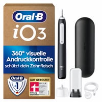 Oral-B iO Series 3 električna četkica za zube duopack – crna i ružičasta, 2 komada — nepotpun set (stanje: vidi 2. sliku) 1