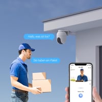EZVIZ C8c 2MP Kültéri WiFi Biztonsági Kamera Szett (2db) - 360° Panoráma, Személyérzékelés, Követés, Színes Éjjellátás, Kétirányú Hang, Időj 7