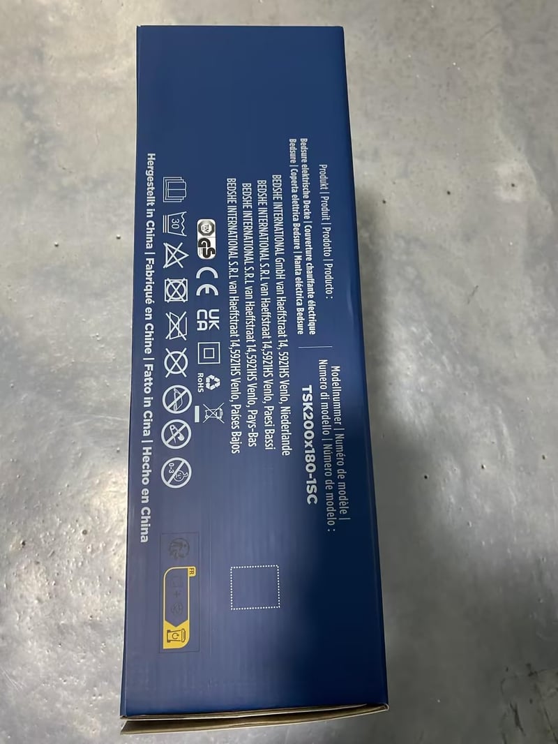 Bedsure Elektromos Takaró 180x200cm - 8 Fokozatú Gyorsmelegítő Pléd Időzítővel