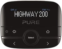 Pure Highway 200 Autós FM Transzmitter Bluetooth Kihangosító DAB+ Rádió Adapter Mobiltelefon Zenelejátszás 5