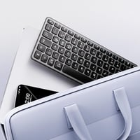 iClever Bluetooth Billentyűzet, Vezeték Nélküli Német QWERTZ Kiosztás, Újratölthető, 3 Eszköz Közötti Váltás, MacBook Pro/Air, iMac Kompatib 6