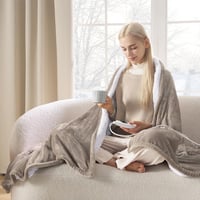 Bedsure elektromos takaró 130x180cm, 8 fokozatú, időzíthető, gyors fűtésű 5
