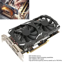RX 580 8GB GDDR5 Gamer Videokártya, 256-bit, Dual Fan, DP/HDMI/DVI 3