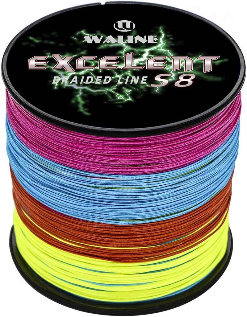 KBBOX Waline 8 Szálas PE Fonott Horgászzsinór - Erős, Nyúlásmentes, Zöld, 300m/500m, 9kg Szakítószilárdság, Tengeri Horgászathoz