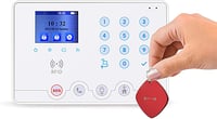 Wolf Guard W4Q-W06 WiFi + 4G Vezeték Nélküli Riasztórendszer Tuya Smartlife Applikációval, Napelemes Kültéri Szirénával, Ajtó/Ablak Érzékelő 9