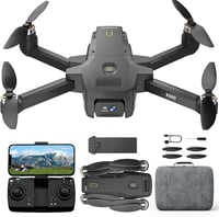 karuisrc K600 4K UHD Drón - Kettős Kamerával, Cserélhető Akkumulátorral, Wifi Kapcsolattal, Könnyű Irányítással 1