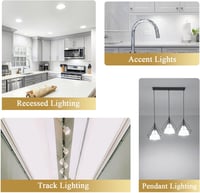 DiCUNO GU10 LED Izzó 5W - Hideg Fehér 6000K, 430lm, 120° Szórási Szög, 50W Halogén Helyettesítő, Energiatakarékos MR16 Spotlámpa, Beltéri Ha 5