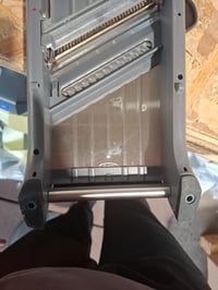 Mandolină profesională pentru legume și fructe OXO Good Grips 2.0 - Cu lamă din oțel inoxidabil, grosime reglabilă, gri 5