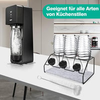 SodaStream Kompatibilis Rozsdamentes Acél Palacktartó Kefével 2