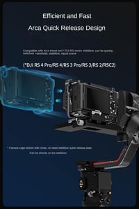 Topcine ZVE10 II Kamera Cage Sony Alpha ZV-E10 II Fényképezőgéphez - Hidegvaku Rögzítővel, NATO Sínnel és Arca Gyorscserés Alaplappal 9