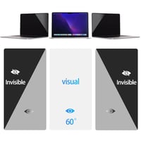 MacBook Air 13.6" M2 2022 BlueSwan adatvédelmi szűrő, ultravékony képernyővédő és kamerafedél 4