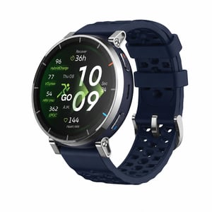 Amazfit Active 3 Premium 45 mm GPS pametni sat, 1,32" AMOLED safirni zaslon, 4GB, NFC, offline — bez USB kabela (stanje: vidi 2. sliku)