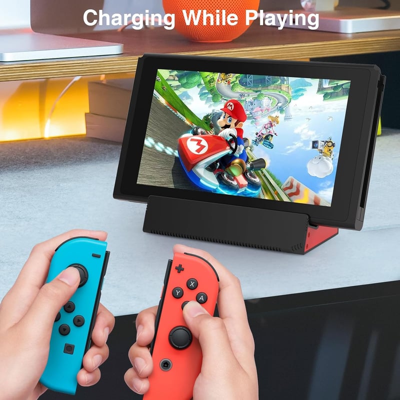 Nintendo Switch dokkoló állvány - Hordozható töltőállomás minden Switch modellhez