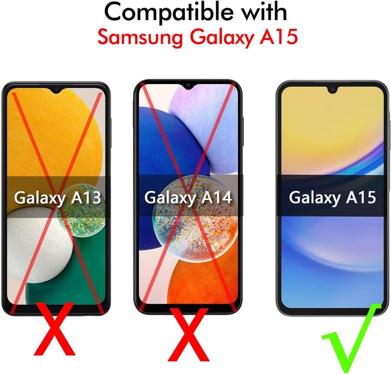 Samsung Galaxy A15 4G/5G Prémium Szilikon Tok - Lila, Ütésálló AUKASE Védőtok