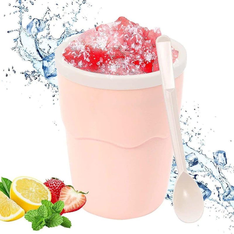 TIK TOK Jégkása Készítő Pohár Kanállal - Házi Smoothie Készítés