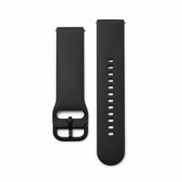 Remienok pre inteligentné hodinky Amazfit Bip 5 (46 mm) – Čierny silikónový náhradný remienok, nastaviteľná pracka, športový remienok pre Amazfit Bip 5 1