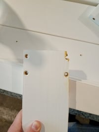 Rozkladacia pohovka vidaXL z masívneho borovicového dreva, biela, 2x80x200 cm, bez matraca – chýbajúci rošt, poškodená lamela (stav: pozri 2. obrázok) 2