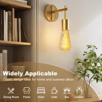 DiCUNO Edison Vintage LED Izzó E27 Foglalattal - ST64 Filament, 6W, 2200K Meleg Fehér, 600 Lumen, Retro Dekoratív Lámpa Otthonba, Kávézóba,  3