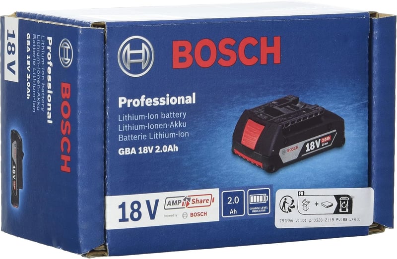 Bosch 18V-os 2.0Ah ProCore akkumulátor - Professional rendszerhez