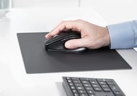 Ergonomická myš 3Dconnexion CadMouse Pro Wireless – optická, USB-C, pre pravákov, čierna – s funkciami CAD, kompatibilná s 300 softvérmi 6