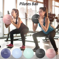 PROIRON 25cm-es Rózsaszín Pilates Labda Edzéstervvel és Pumpával 2