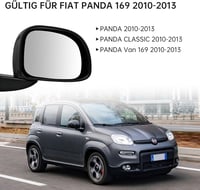 Convitex Visszapillantó Tükör Fiat Panda 169 Jobb Oldali - Mechanikus, Konvex Üveggel, Kompatibilis 2010-2013 Modellekkel, Utasoldali 4