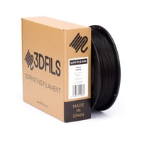 3DFILS EsFil PLA Ingeo 3D850 filament pre 3D tlačiarne, 1,75 mm, 1 kg, čierny 1