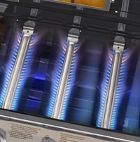 GFTIME Univerzális Gázgrill Égőcső Készlet - Állítható Rozsdamentes Acél Pótalkatrész Tepro, Campingaz, Charbroil Grillekhez - 3 db 7