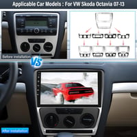 VW Skoda Octavia Android 13 autórádió 10,1" GPS, CarPlay, 2+64GB (2007-2013) 5